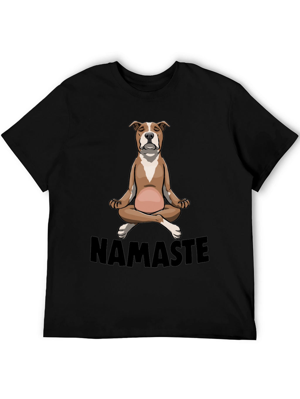 Namaste Dog T-Shirt - Meditating Pup Tee