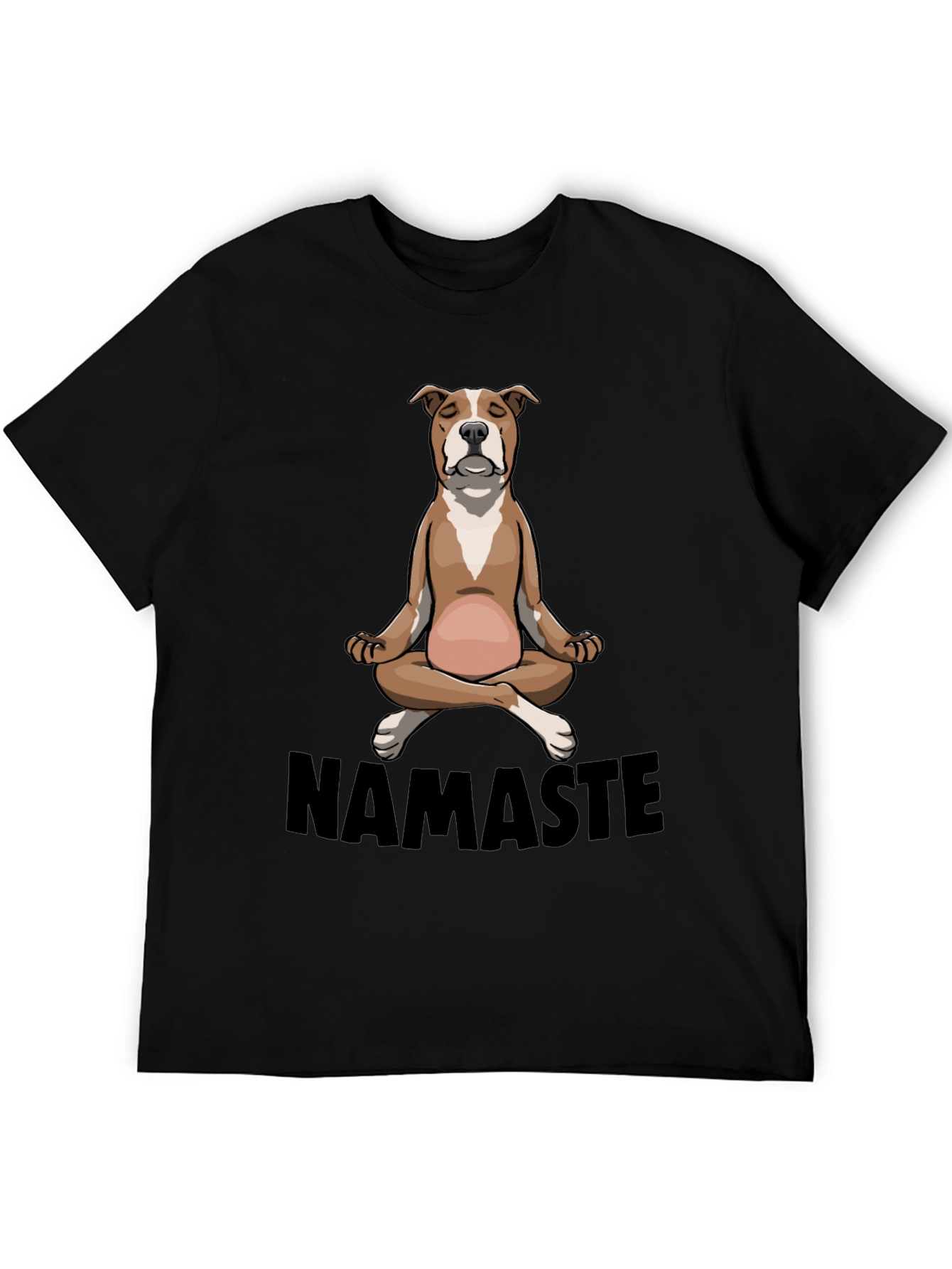 Namaste Dog T-Shirt - Meditating Pup Tee