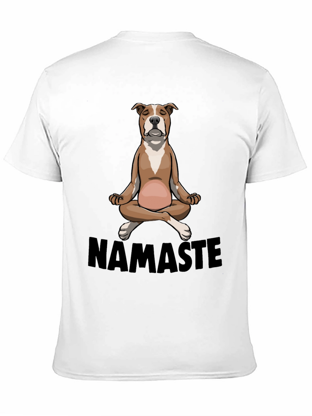 Namaste Dog T-Shirt - Meditating Pup Tee