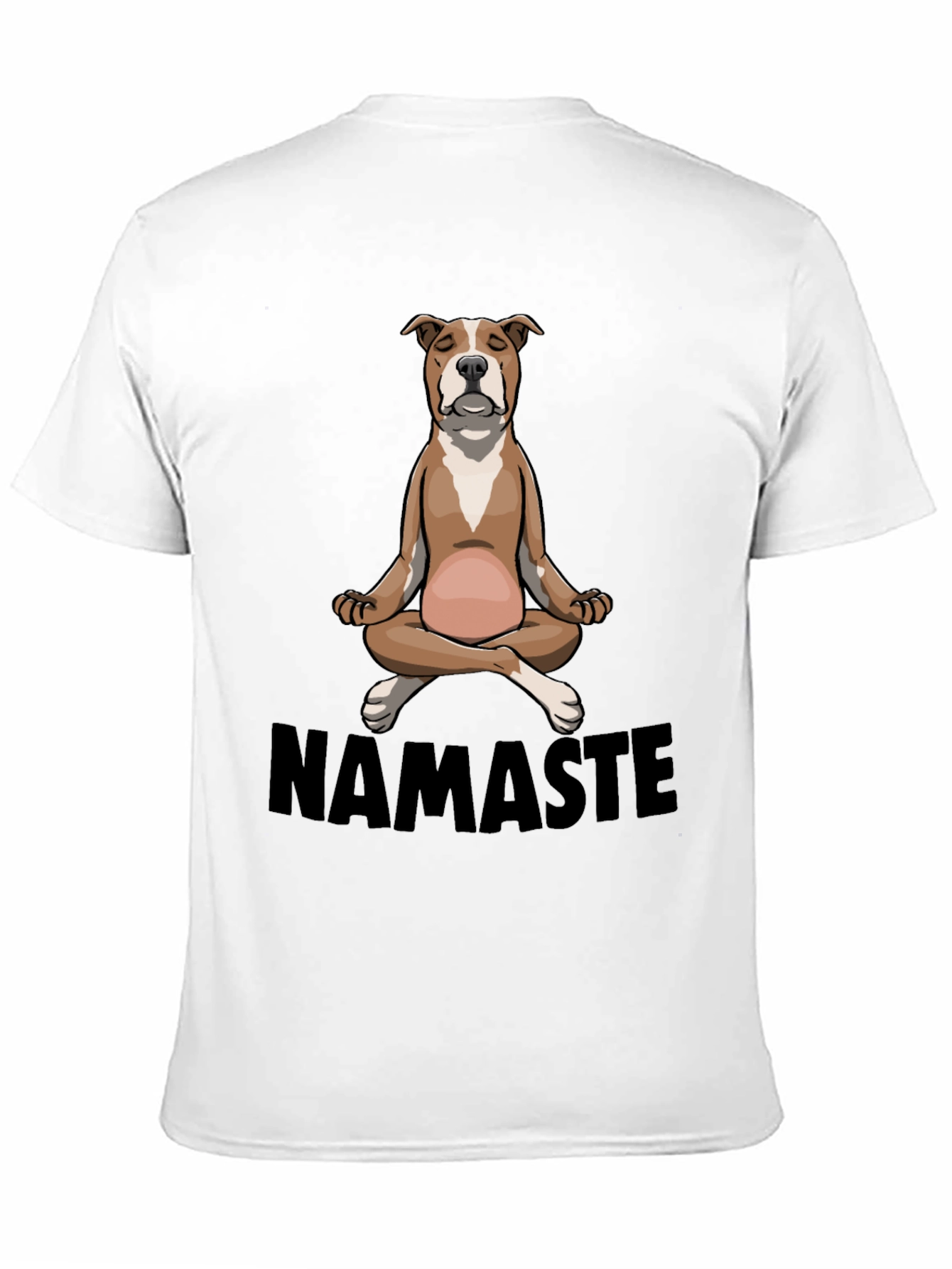 Namaste Dog T-Shirt - Meditating Pup Tee