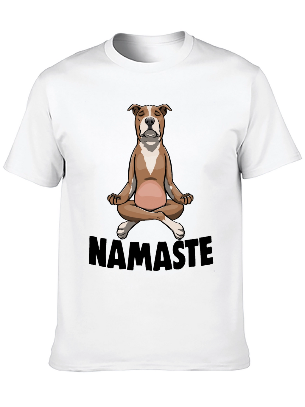 Namaste Dog T-Shirt - Meditating Pup Tee