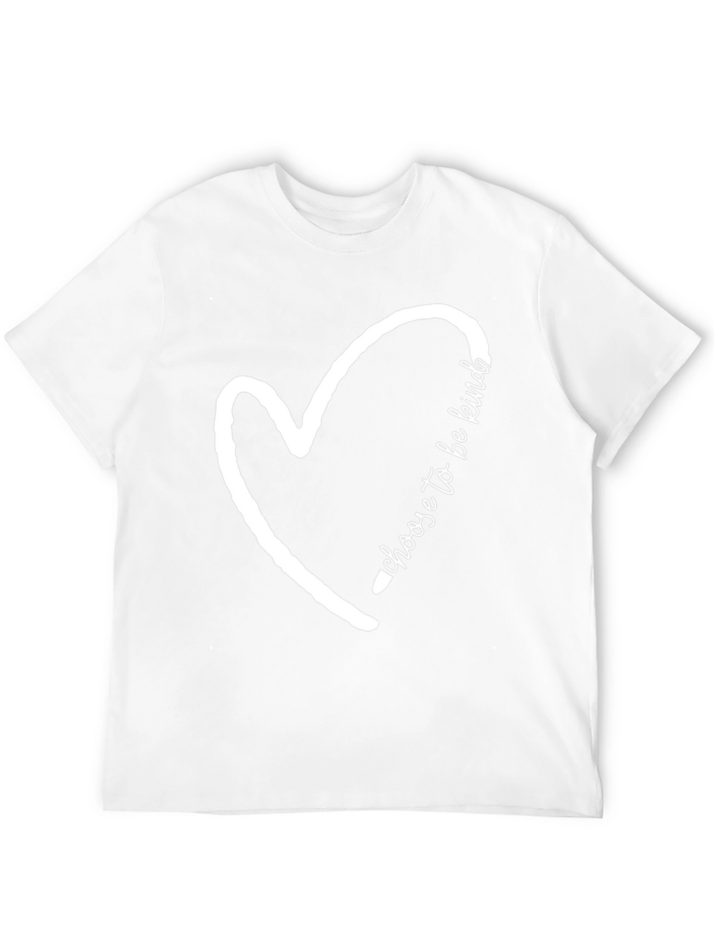 Choose to be Kind Heart T-Shirt - Black