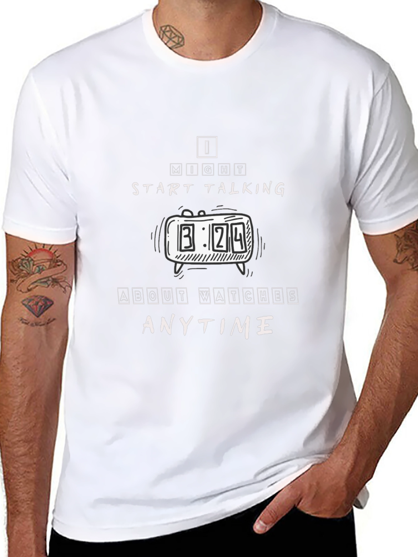 I Might Start Talking About Watches Anytime T-Shirt