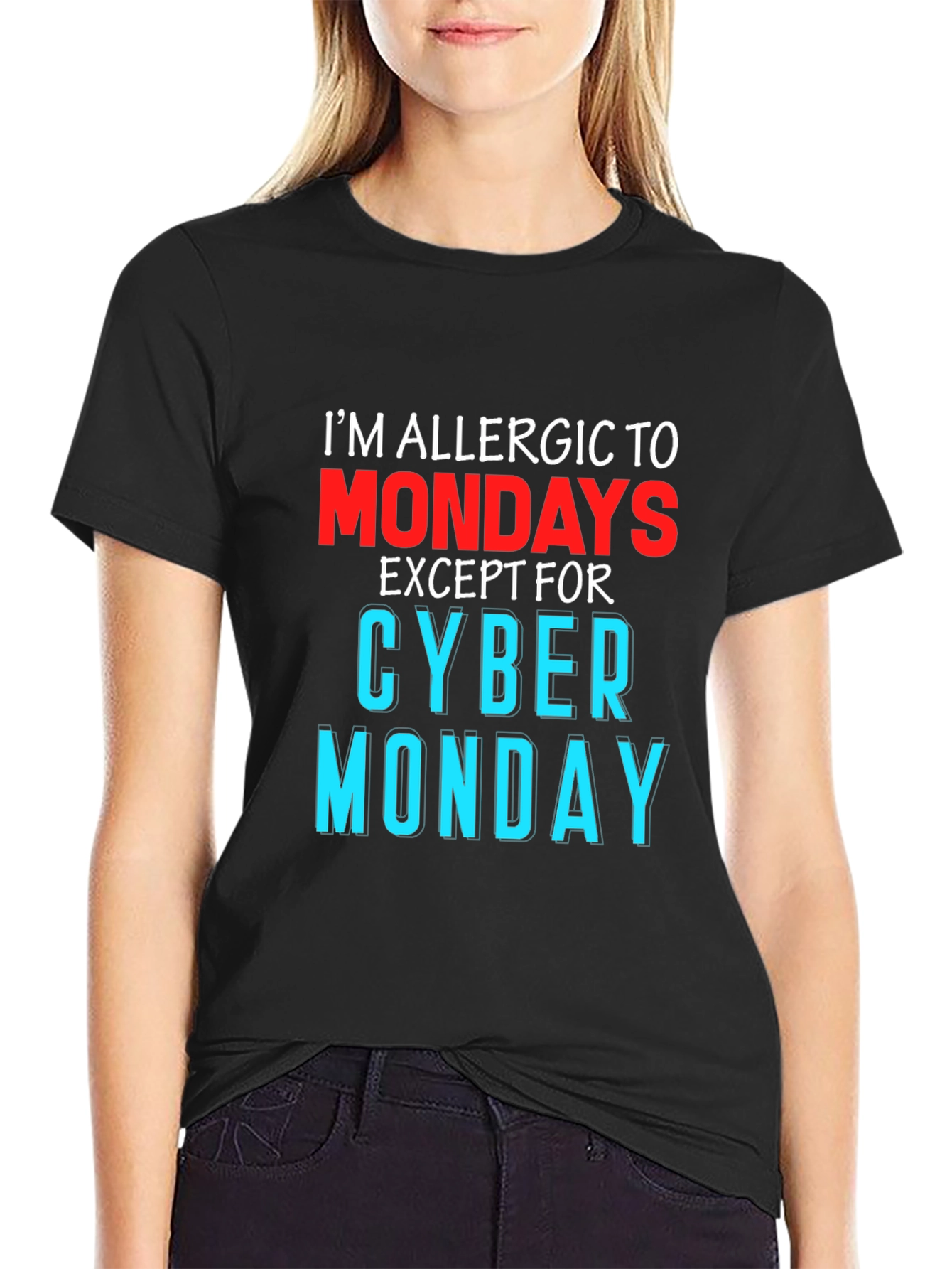 Funny Im Allergic to Mondays T-Shirt