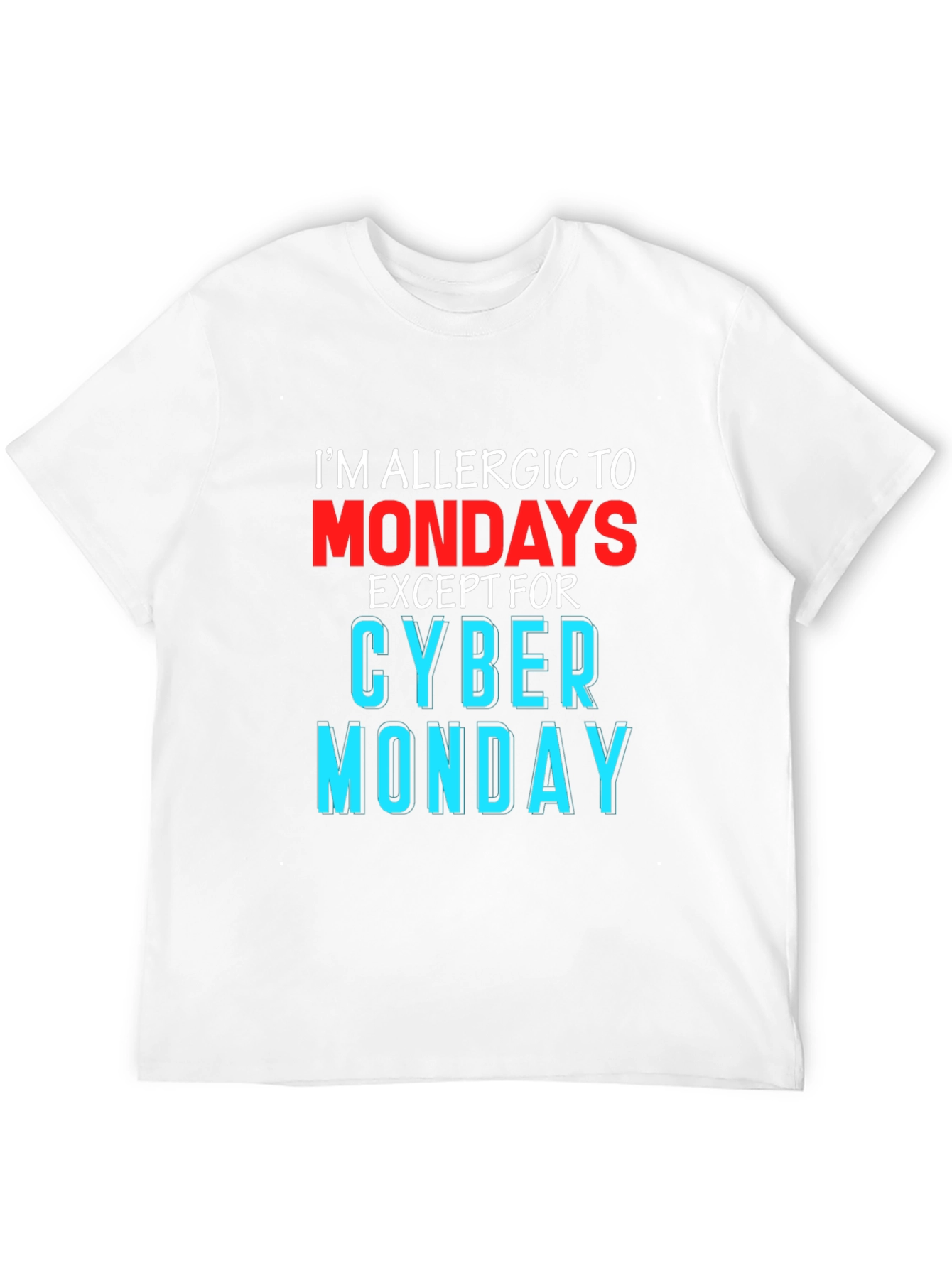 Funny Im Allergic to Mondays T-Shirt