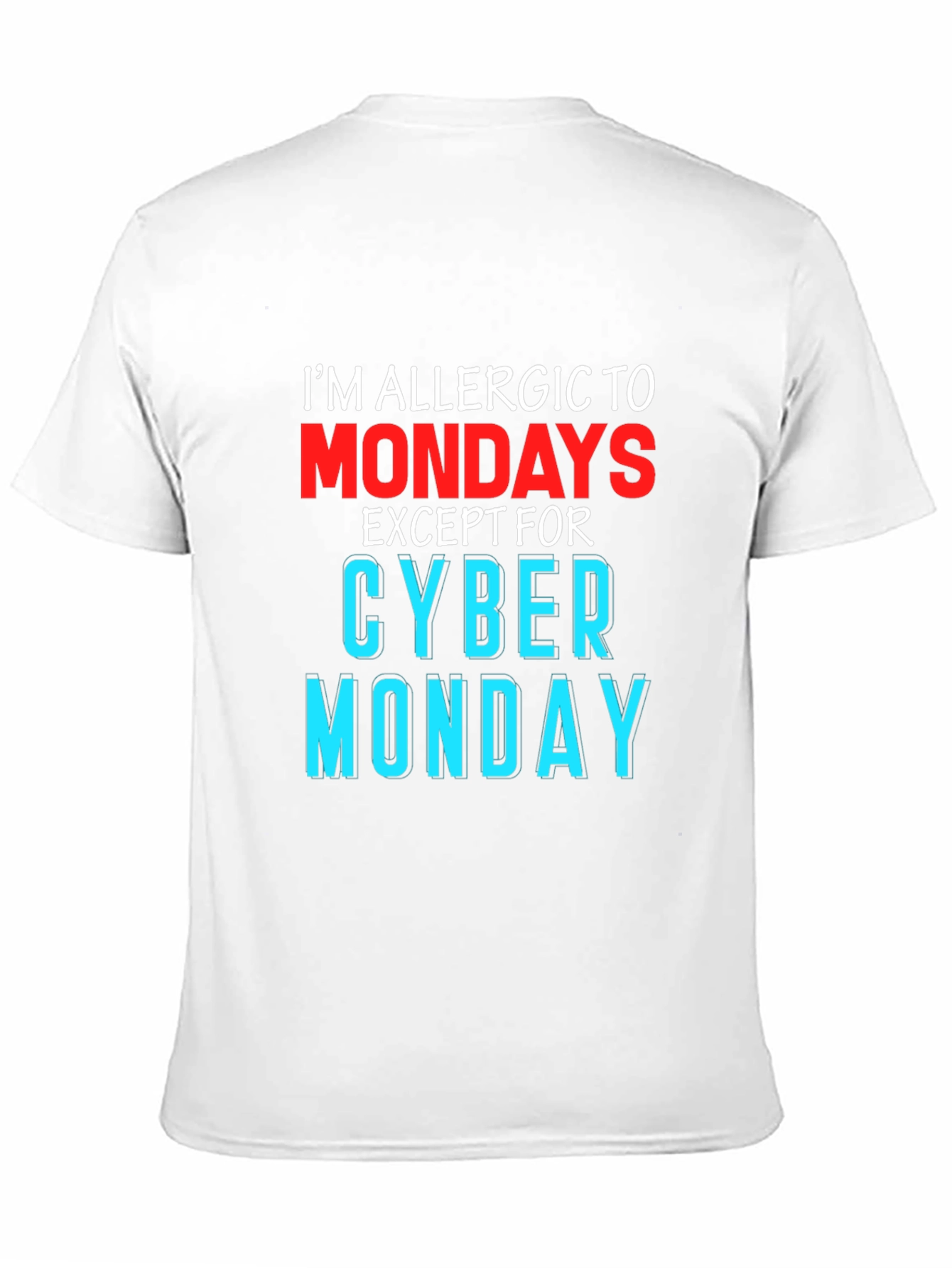 Funny Im Allergic to Mondays T-Shirt