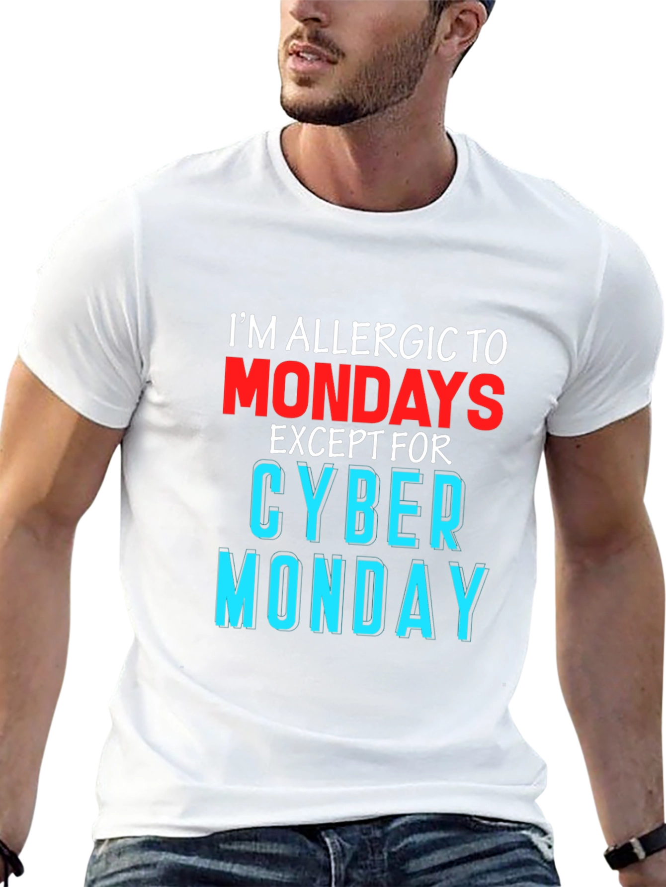 Funny Im Allergic to Mondays T-Shirt