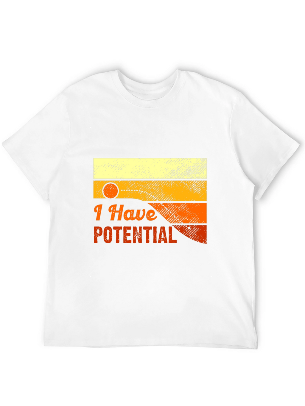 I Have Potential Graphic Tee - Black