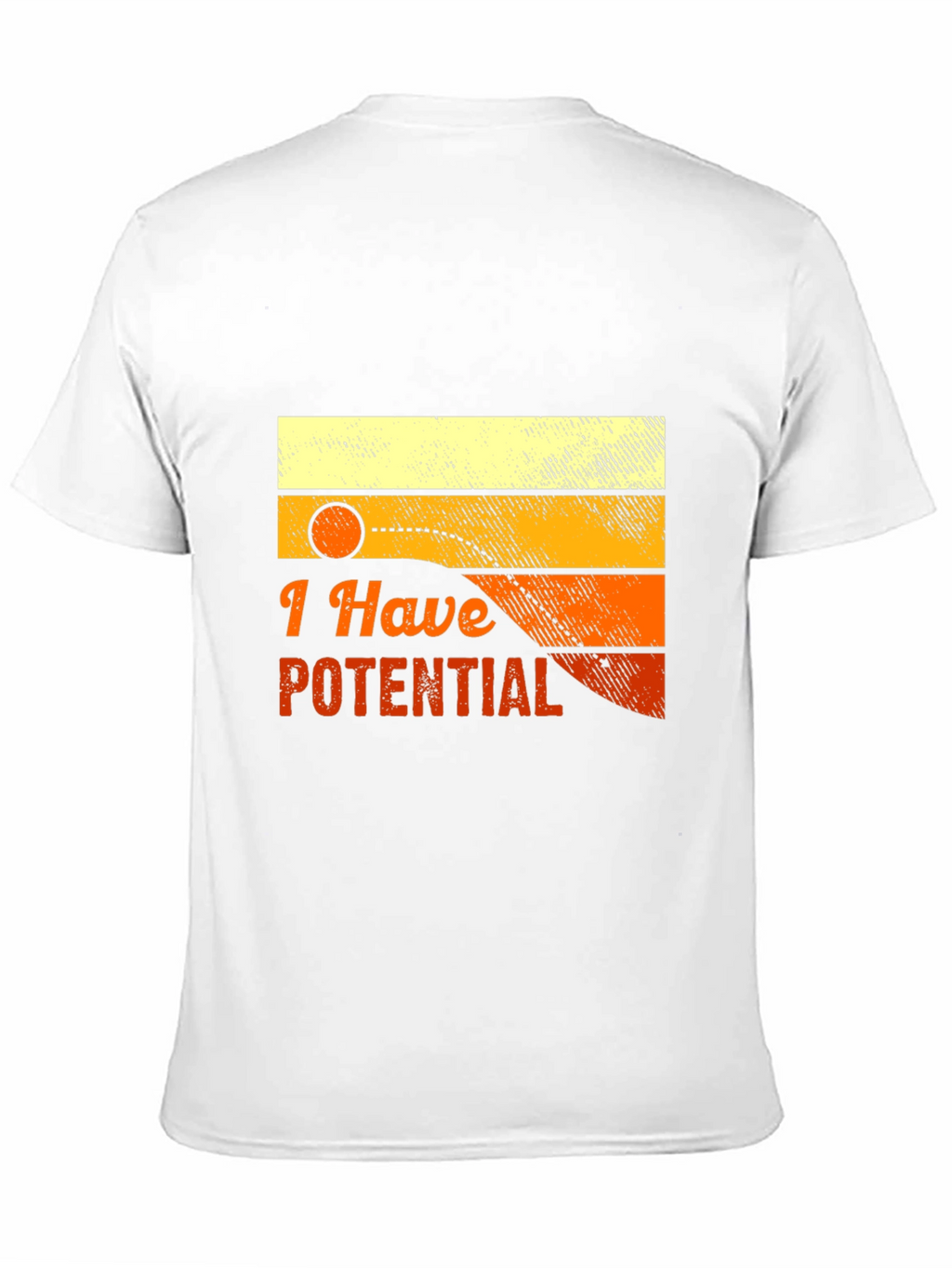 I Have Potential Graphic Tee - Black