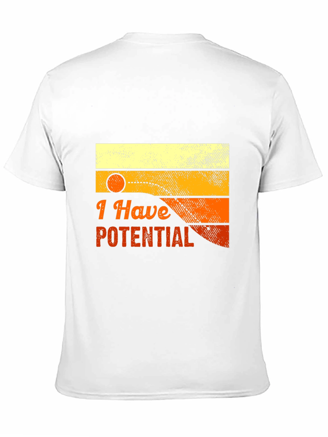 I Have Potential Graphic Tee - Black