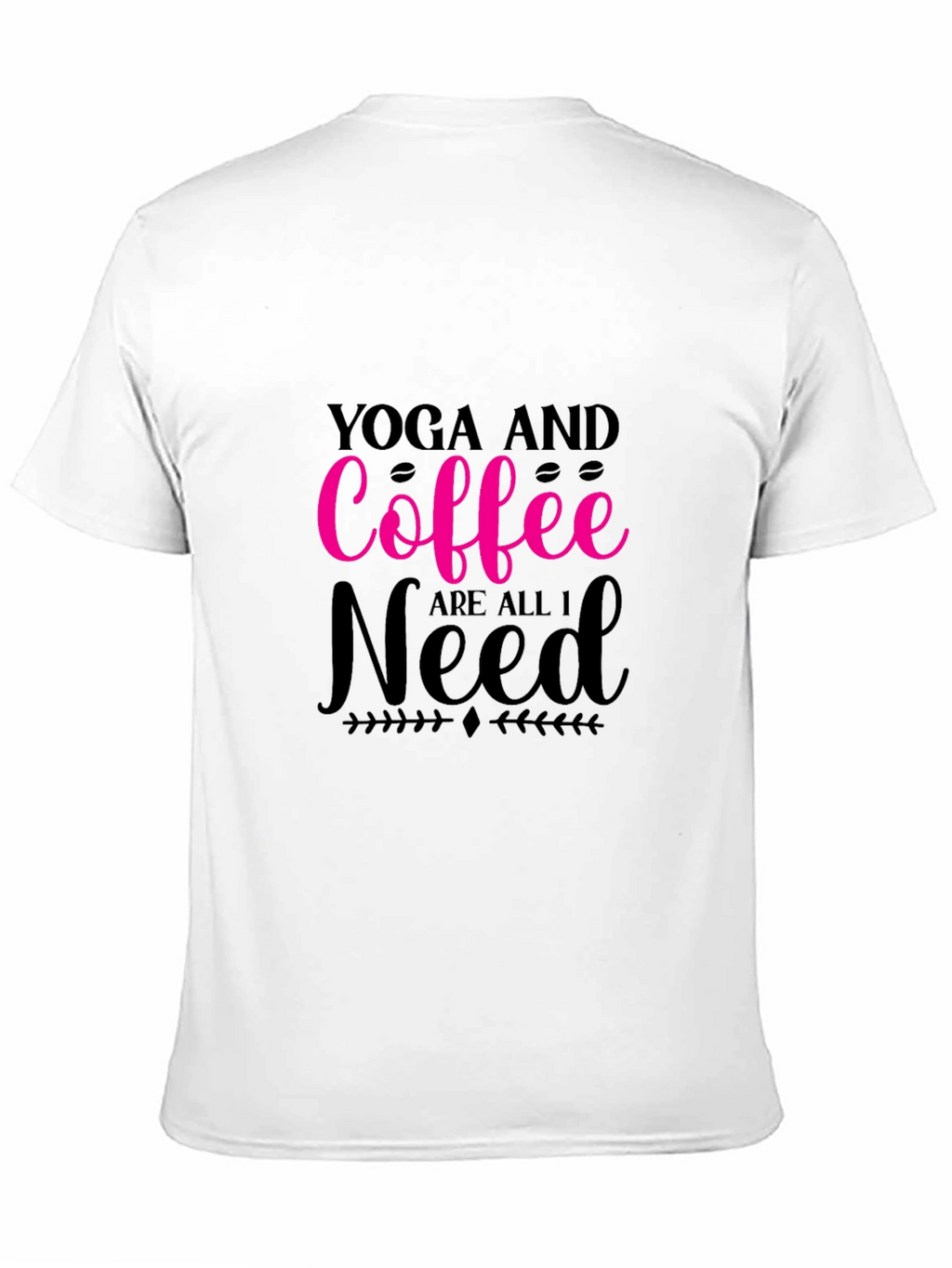 Yoga & Coffee T-Shirt: Relax Recharge Repeat!