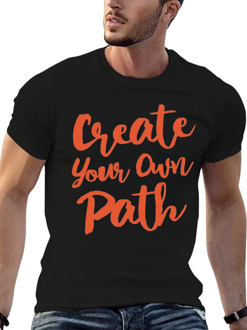 Create Your Own Path Graphic T-Shirt