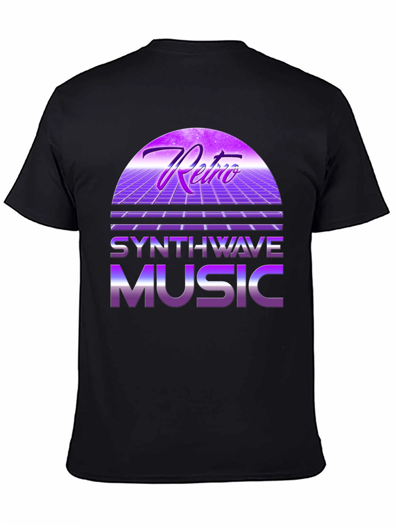 Retro Synthwave Music T-Shirt