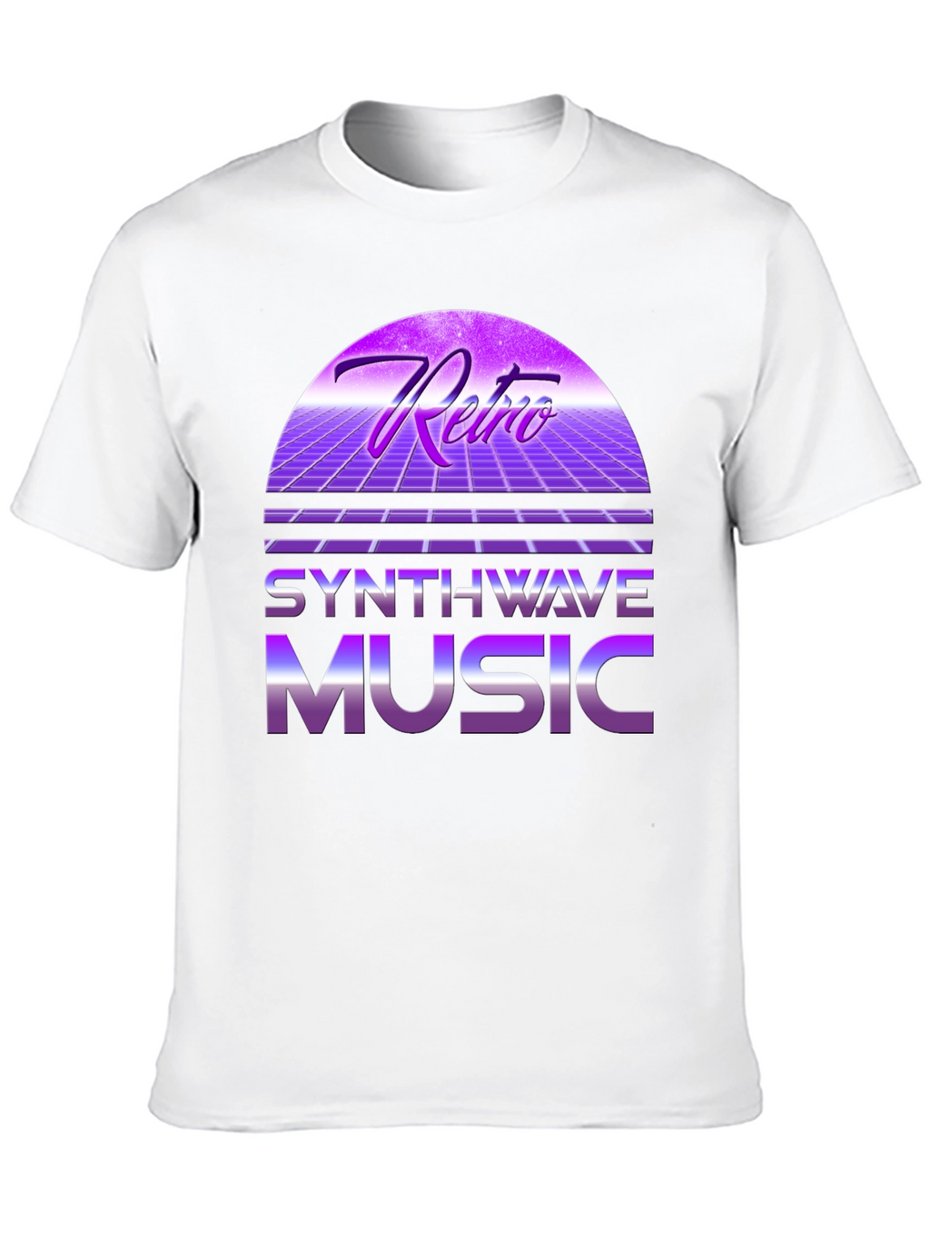 Retro Synthwave Music T-Shirt
