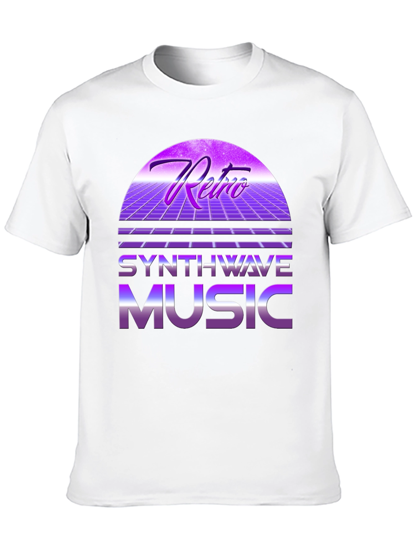 Retro Synthwave Music T-Shirt