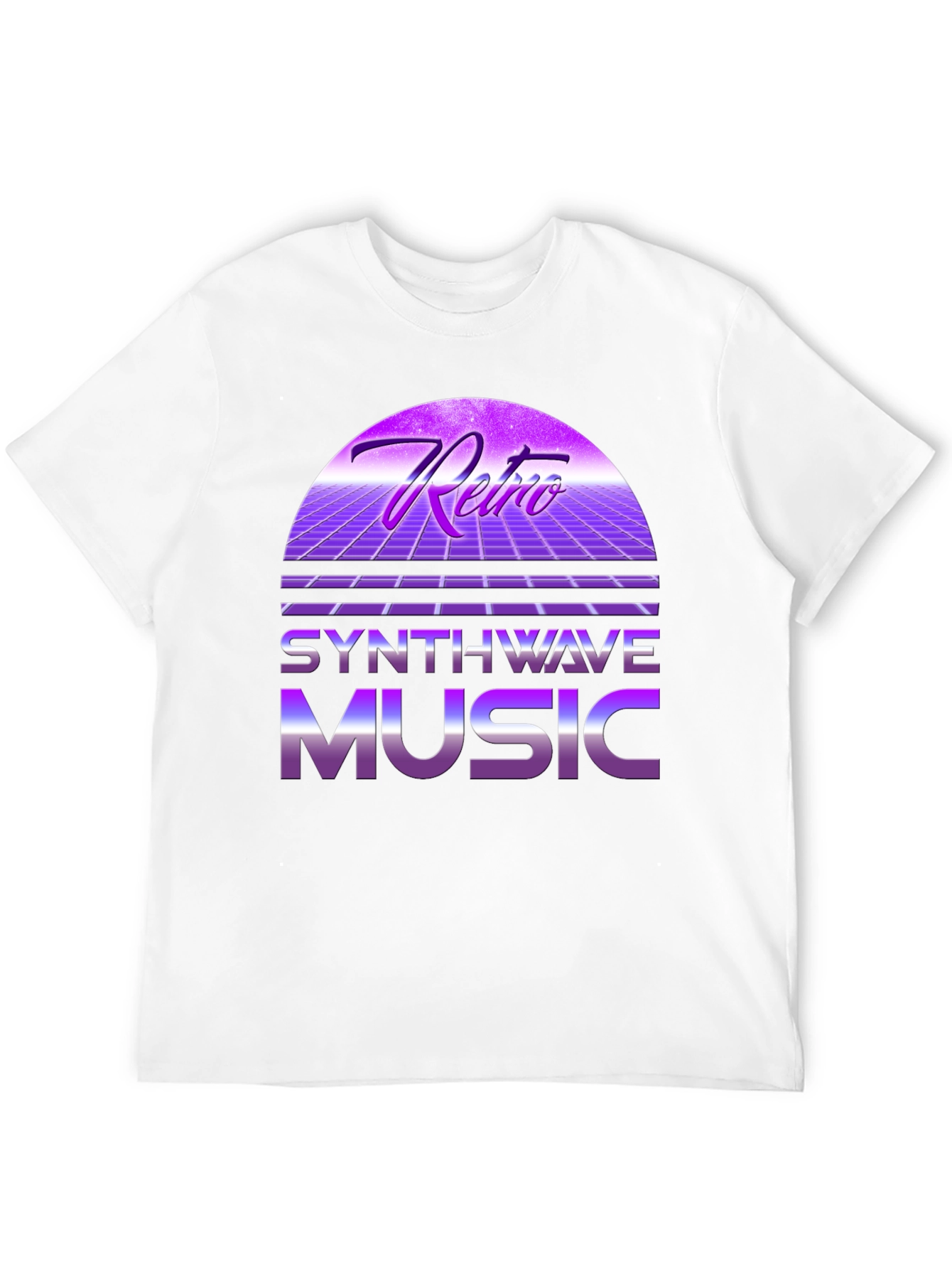 Retro Synthwave Music T-Shirt