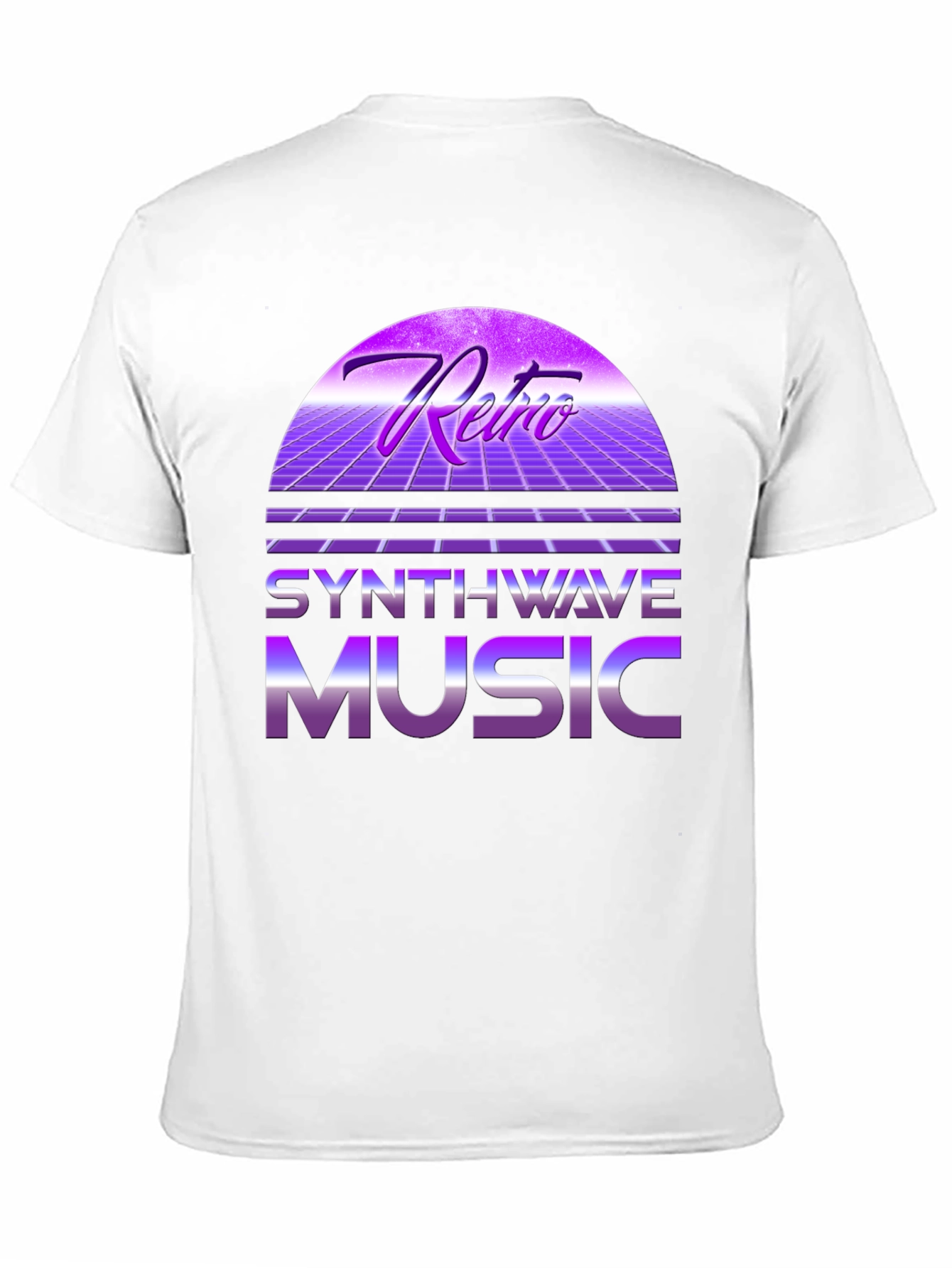 Retro Synthwave Music T-Shirt