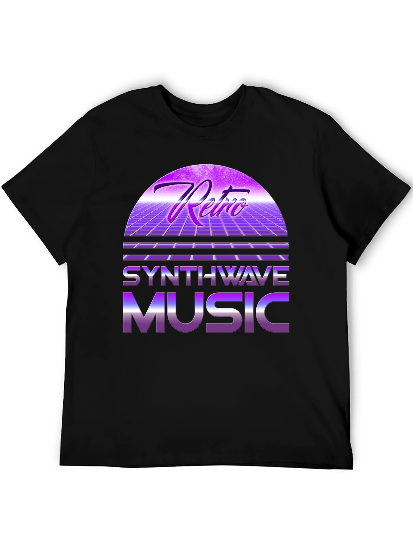 Retro Synthwave Music T-Shirt