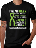 I Wear Green Mental Health Awareness T-Shirt