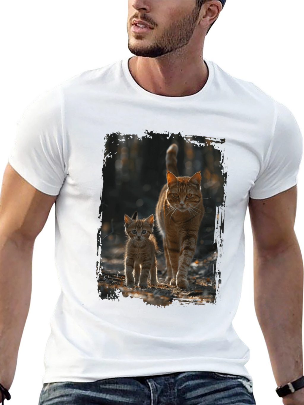 Cats & Kitten Graphic T-Shirt