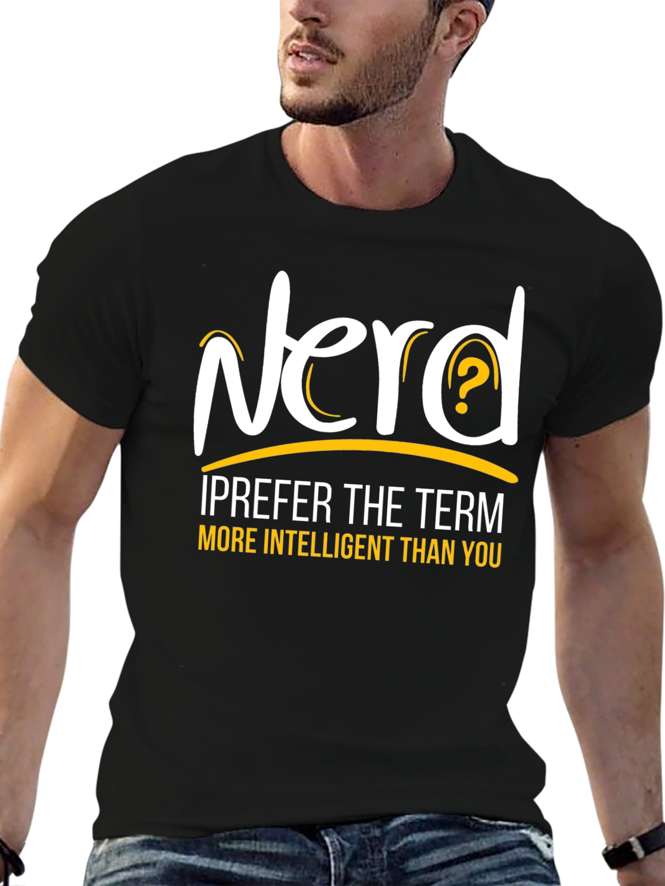 Nerd More Intelligent Than You Graphic T-Shirt
