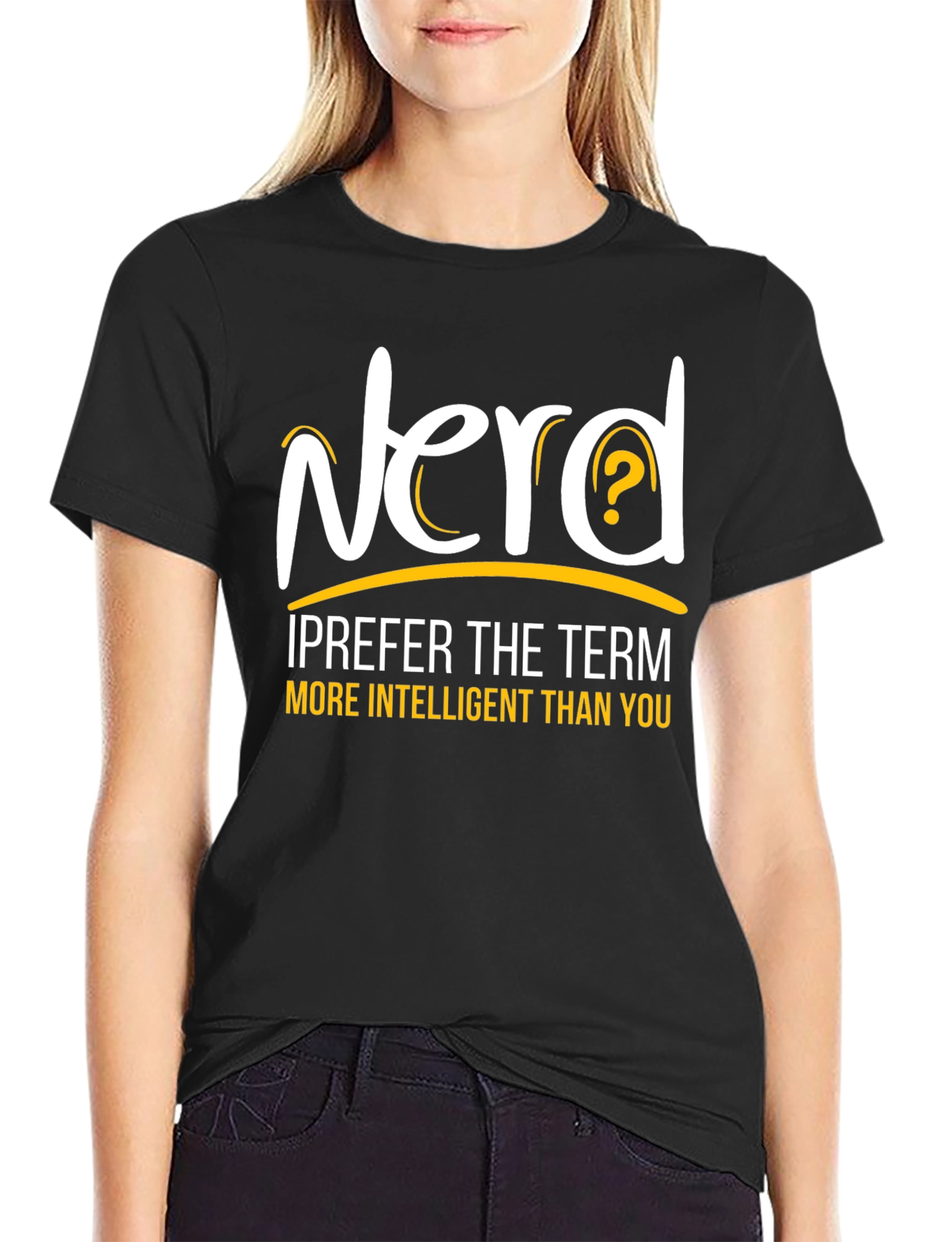 Nerd More Intelligent Than You Graphic T-Shirt