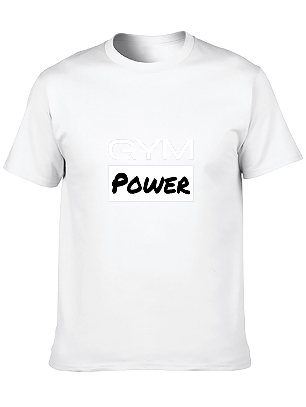 Gym Power Black T-Shirt - Workout Apparel