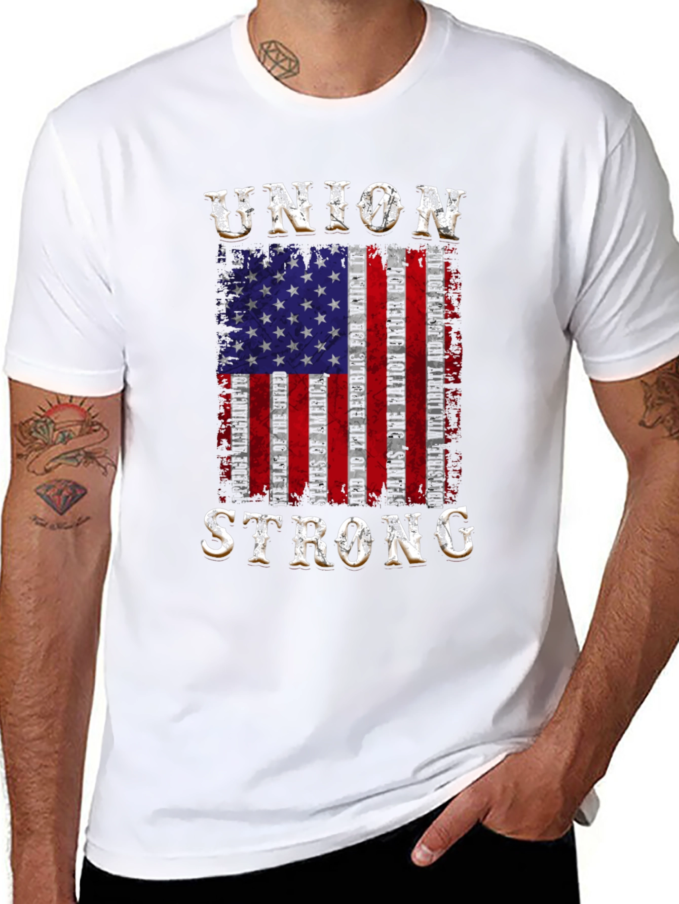 Union Strong Patriotic T-Shirt