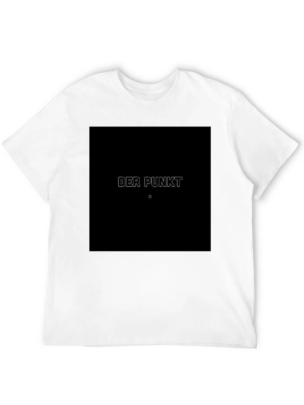 Der Punkt T-Shirt - Modern Minimalist Design