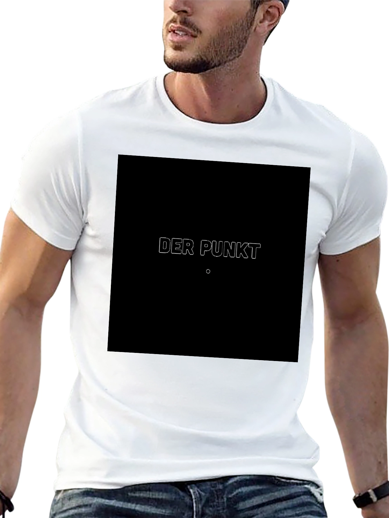 Der Punkt T-Shirt - Modern Minimalist Design