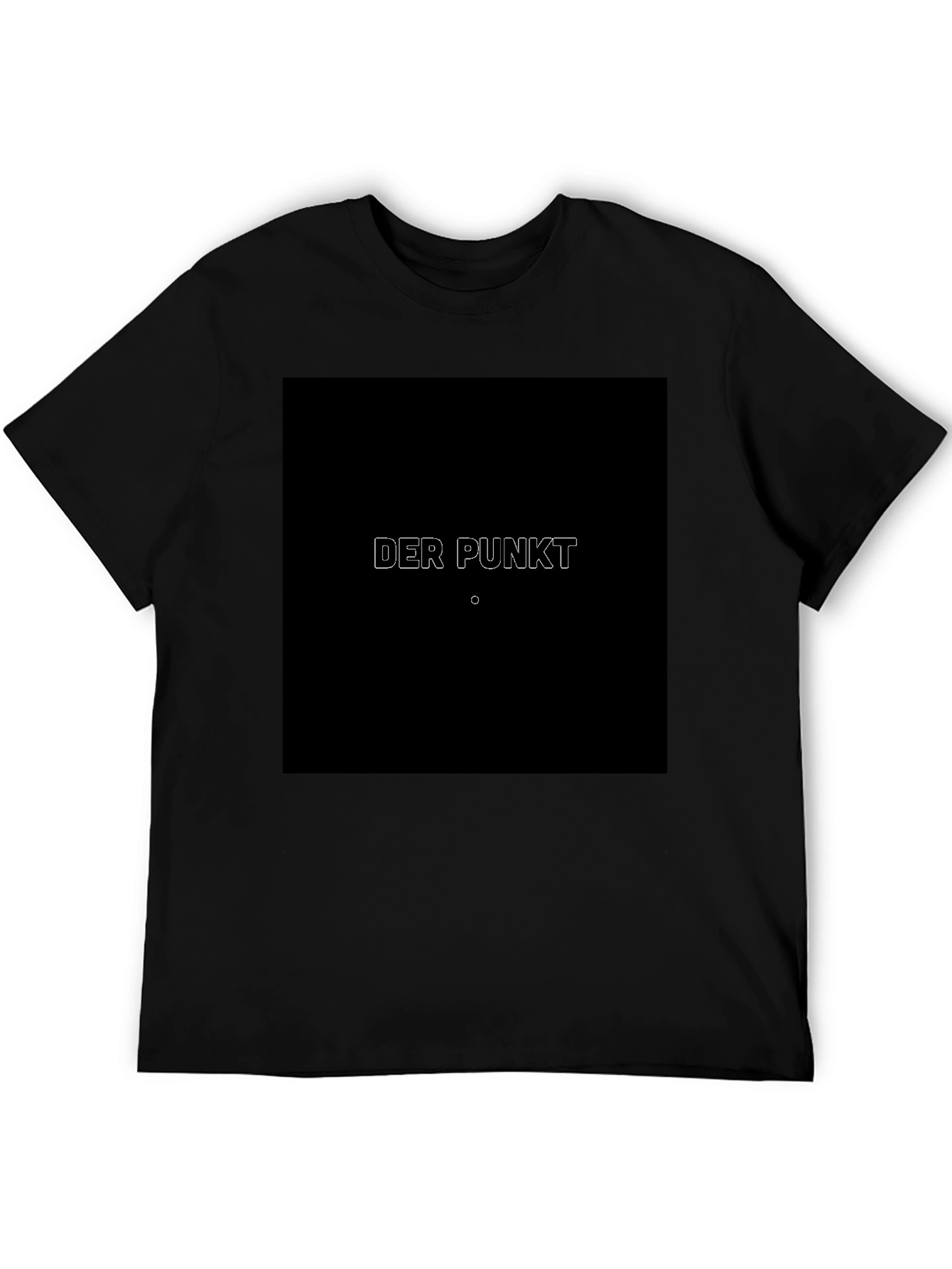 Der Punkt T-Shirt - Modern Minimalist Design