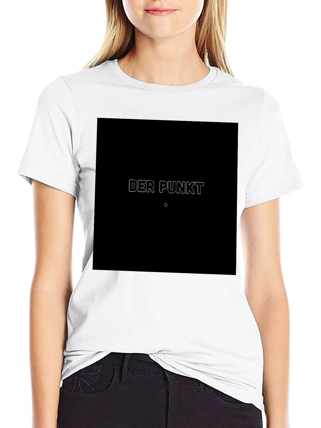 Der Punkt T-Shirt - Modern Minimalist Design