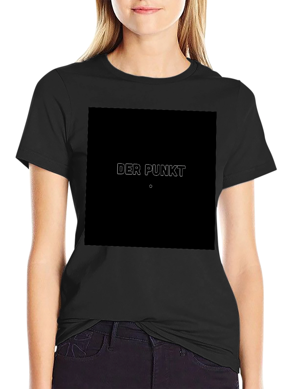 Der Punkt T-Shirt - Modern Minimalist Design