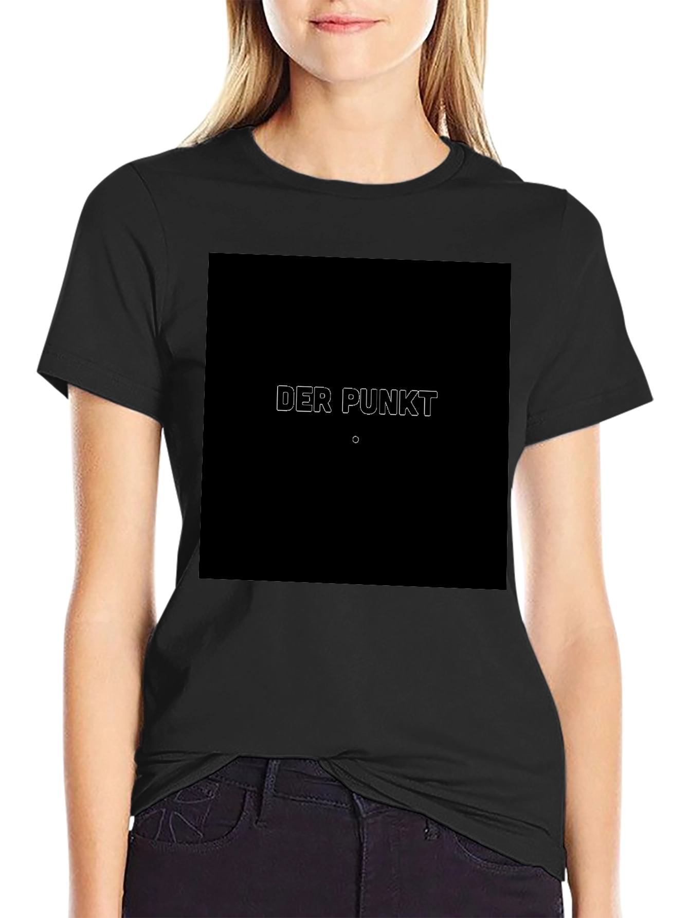 Der Punkt T-Shirt - Modern Minimalist Design