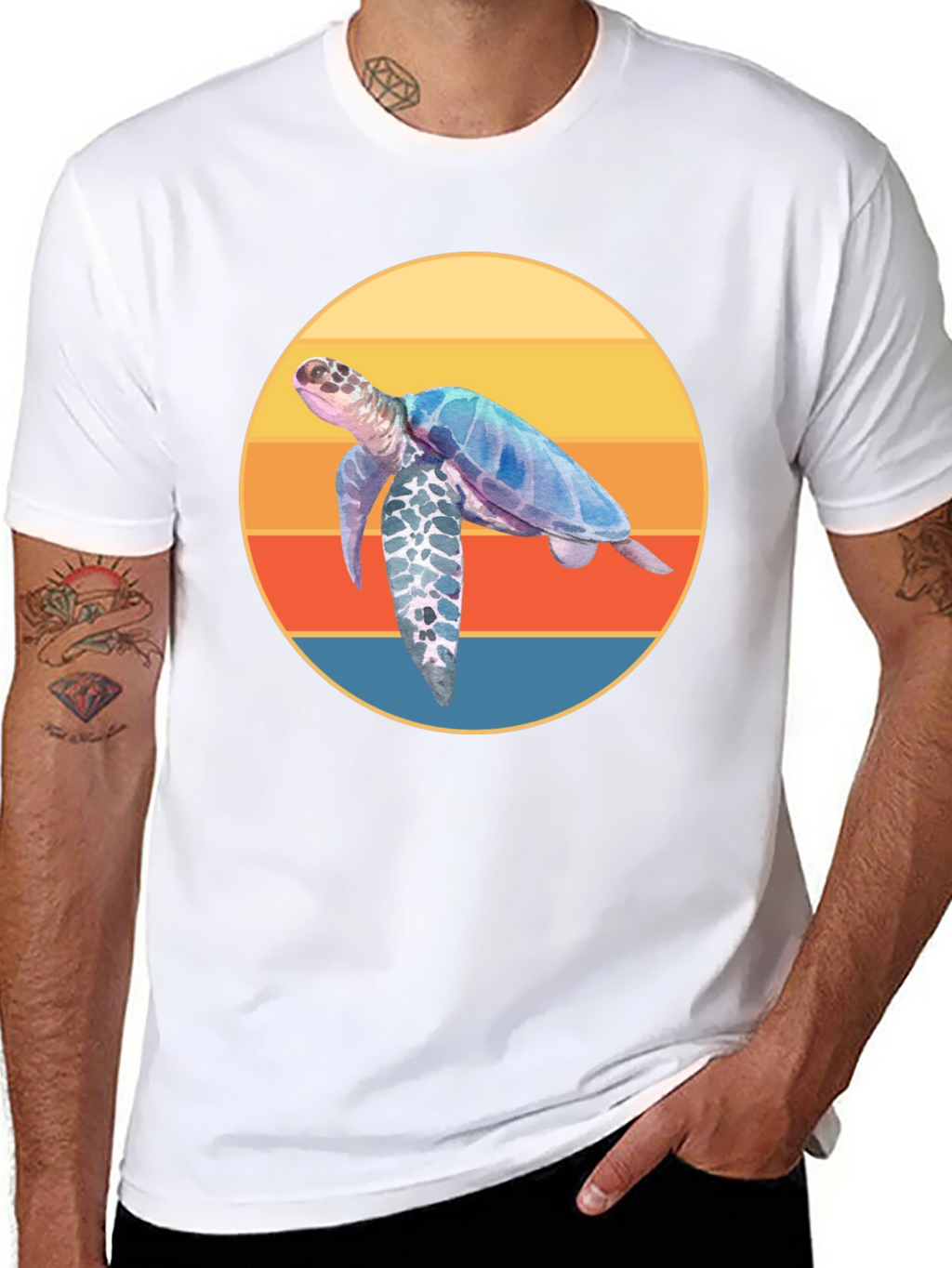 Sea Turtle Sunset T-Shirt
