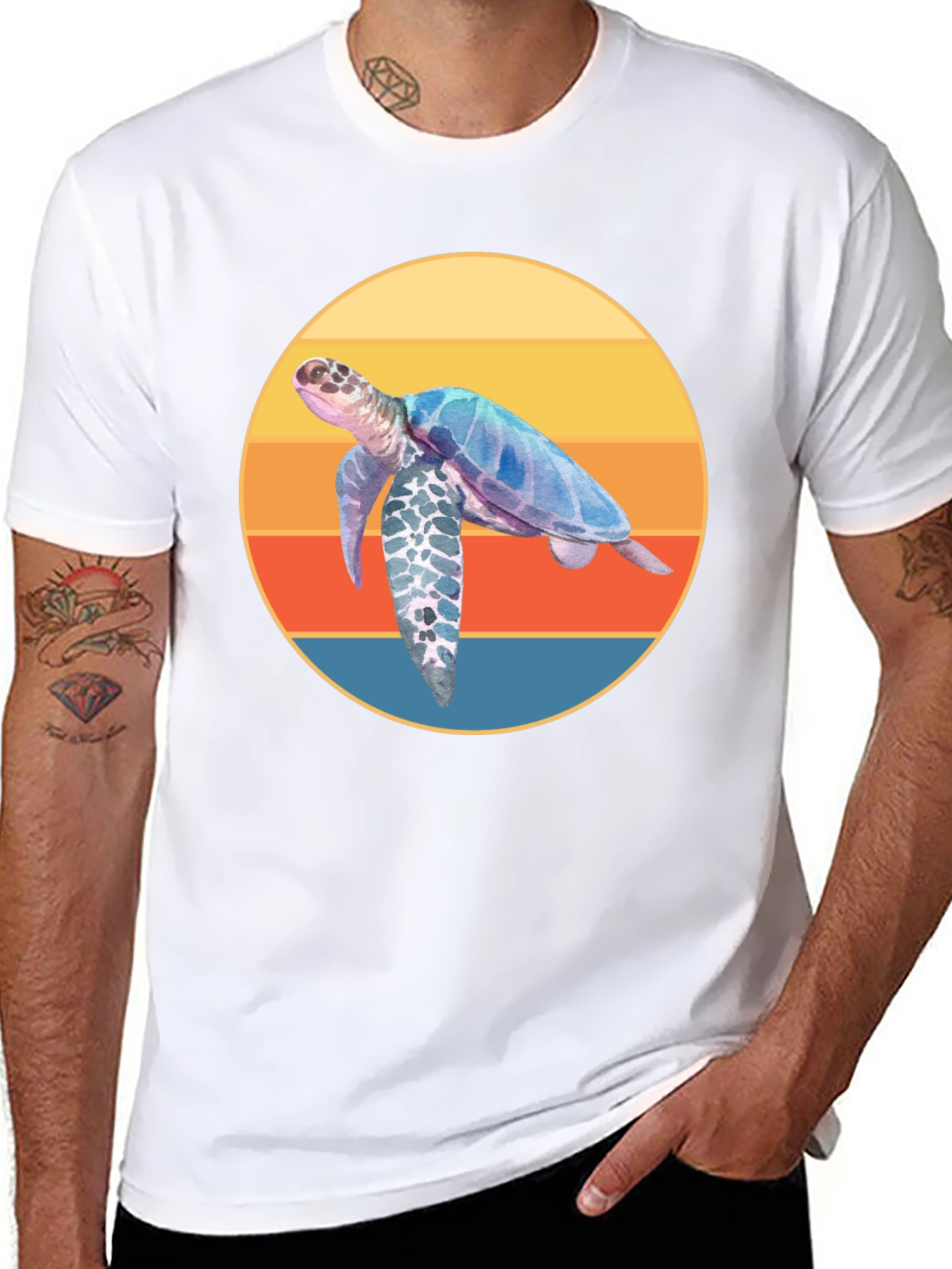 Sea Turtle Sunset T-Shirt