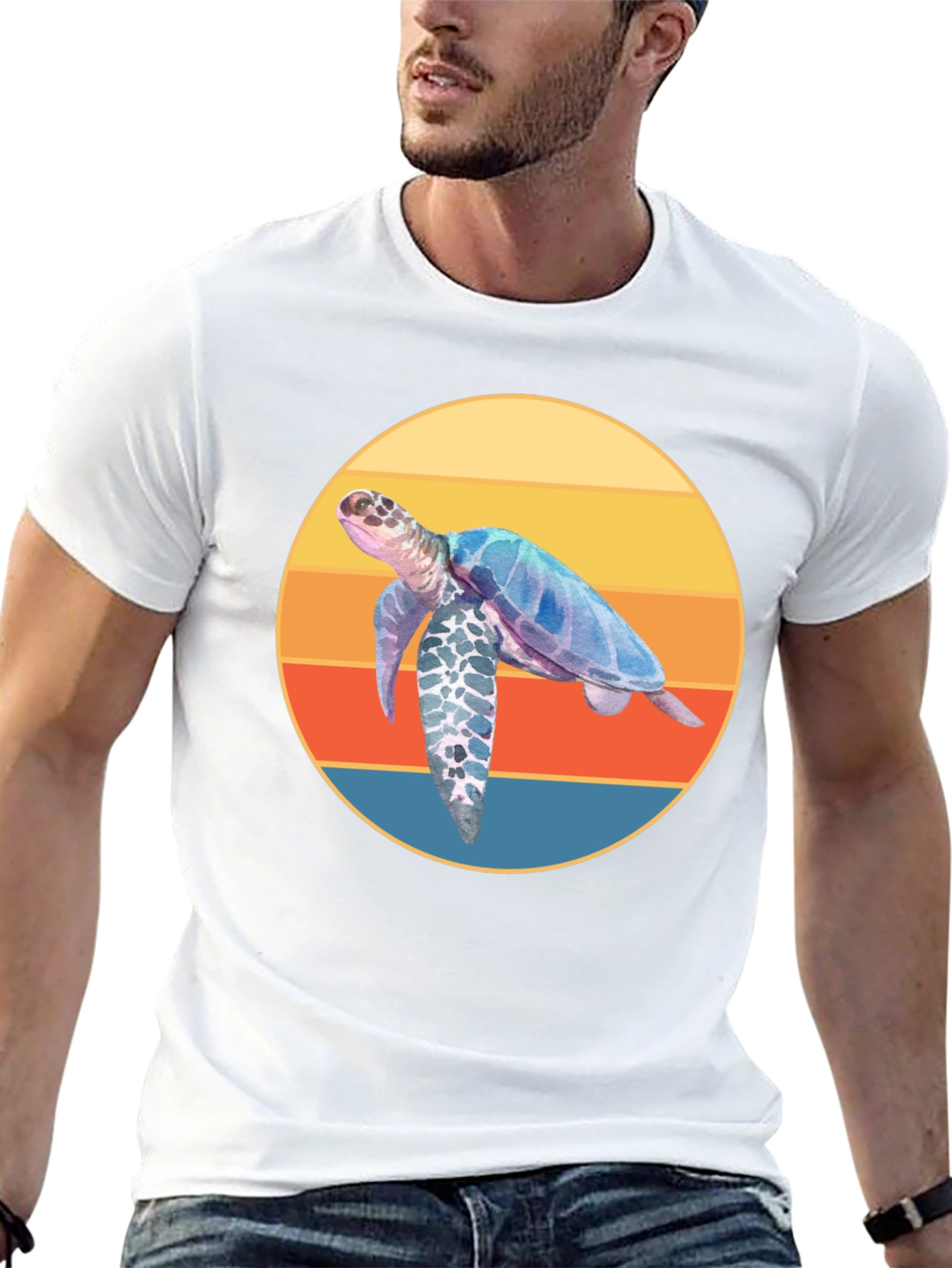Sea Turtle Sunset T-Shirt