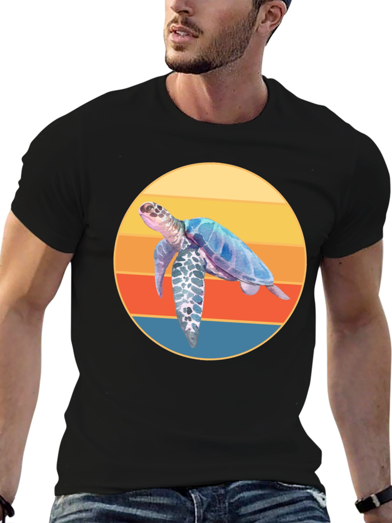 Sea Turtle Sunset T-Shirt