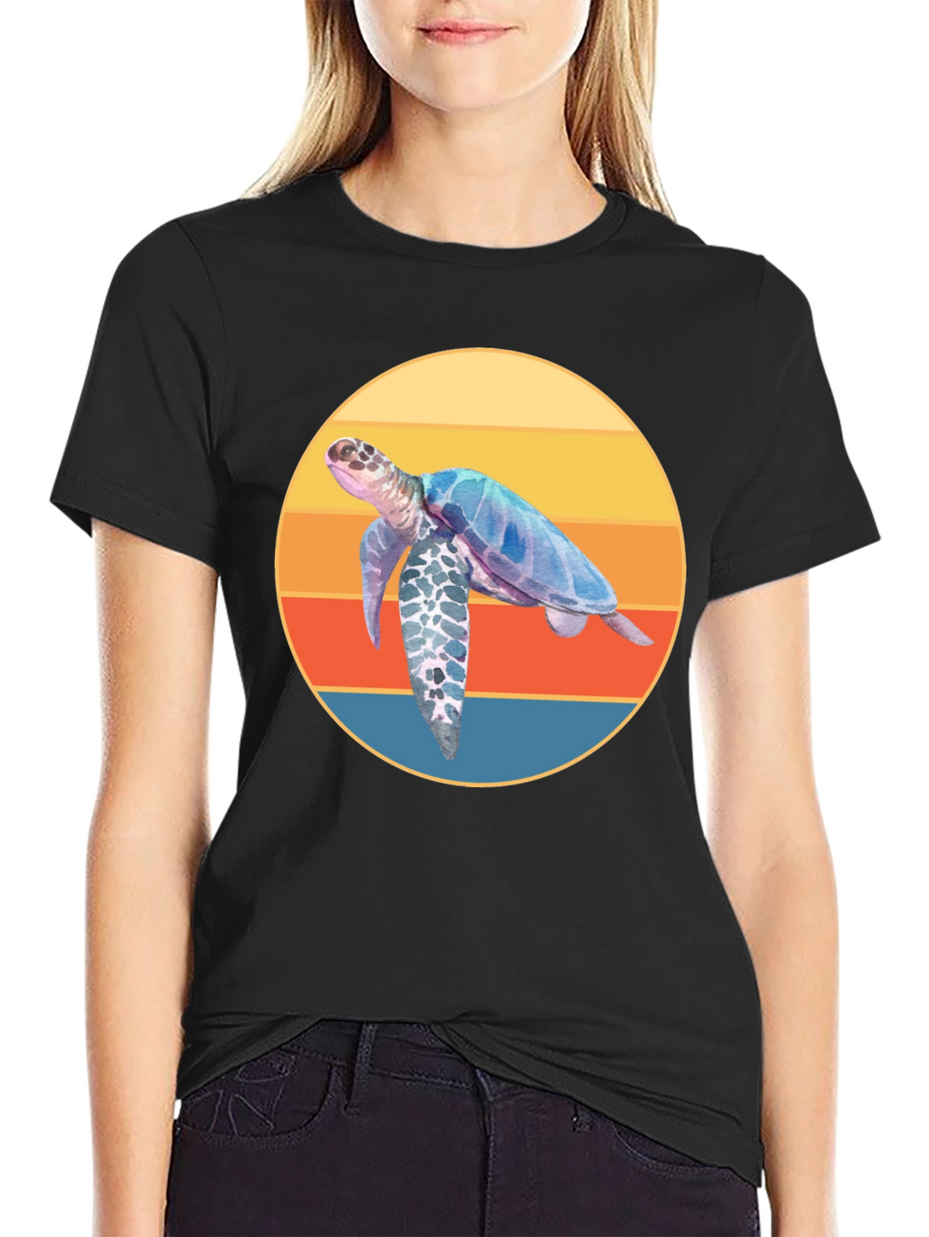 Sea Turtle Sunset T-Shirt