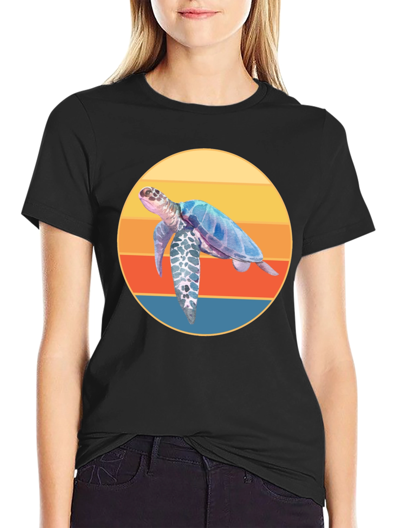 Sea Turtle Sunset T-Shirt