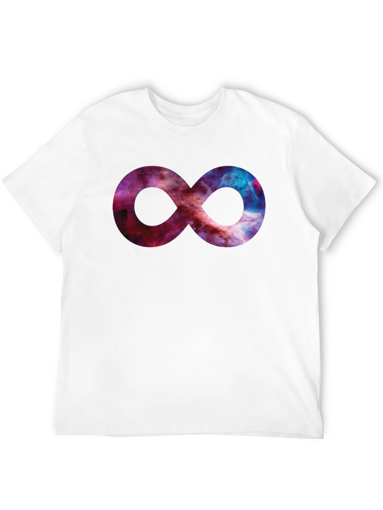 Galaxy Infinity Symbol Black T-Shirt