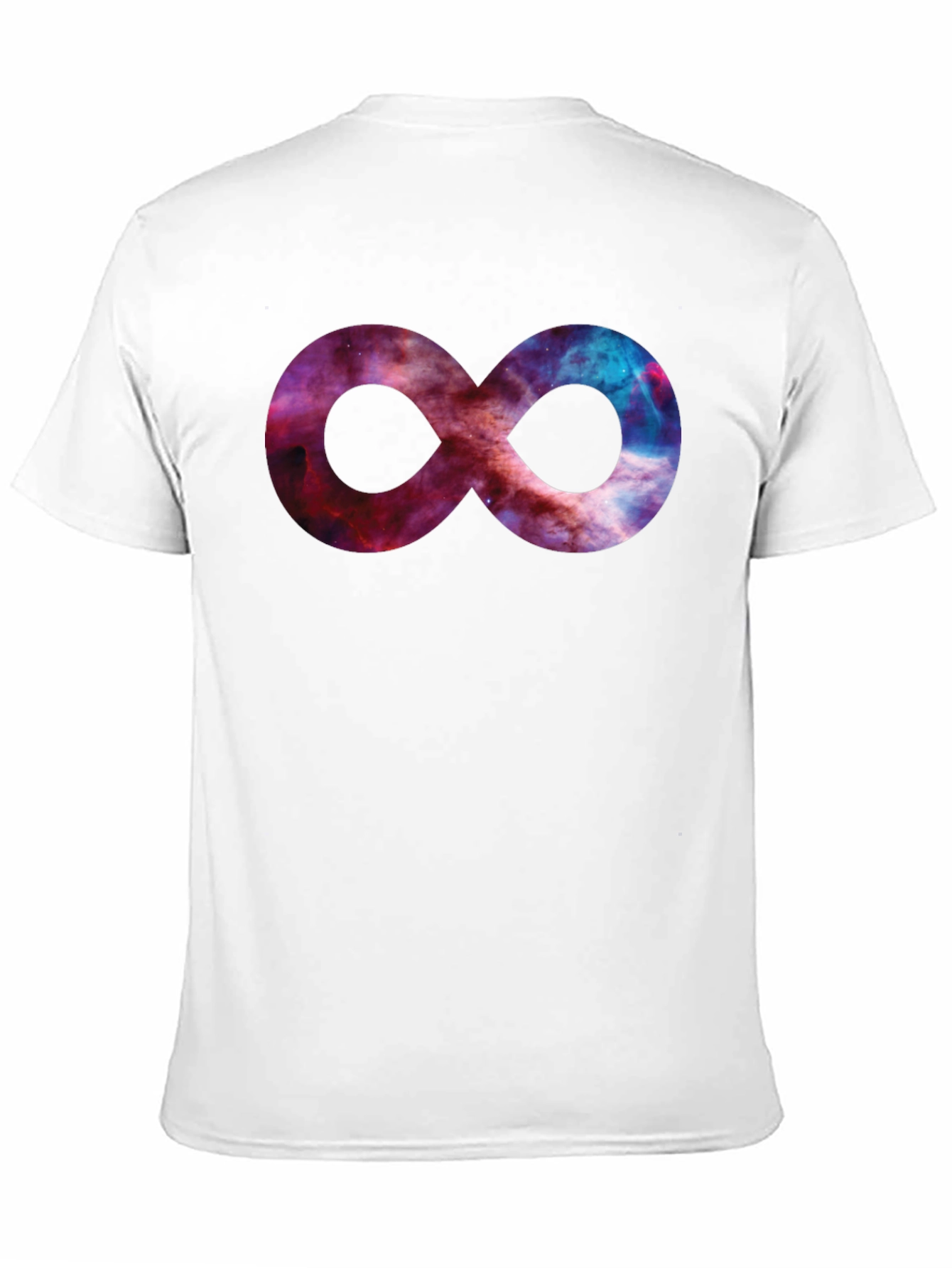 Galaxy Infinity Symbol Black T-Shirt