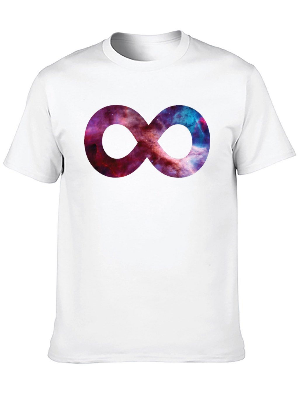 Galaxy Infinity Symbol Black T-Shirt