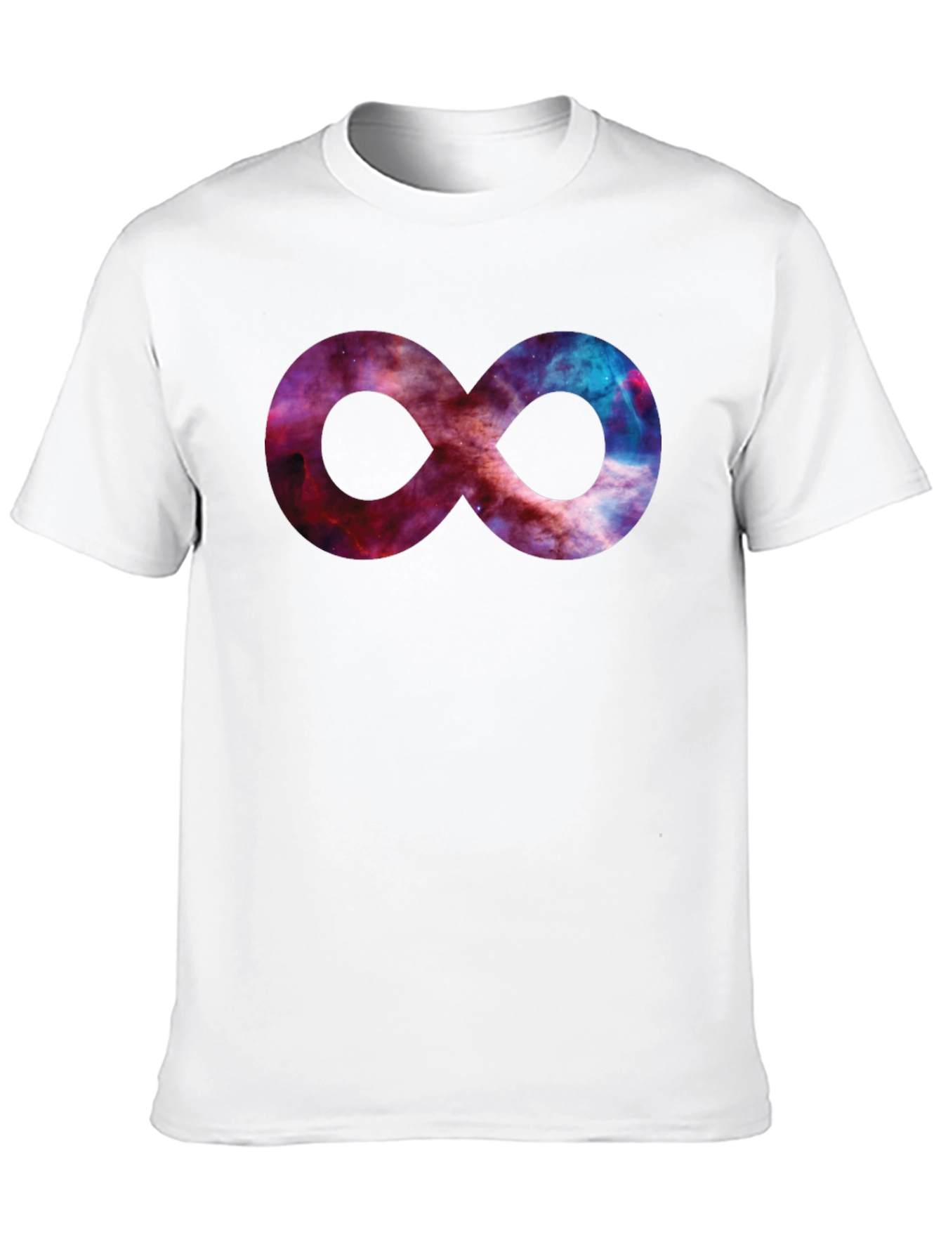 Galaxy Infinity Symbol Black T-Shirt