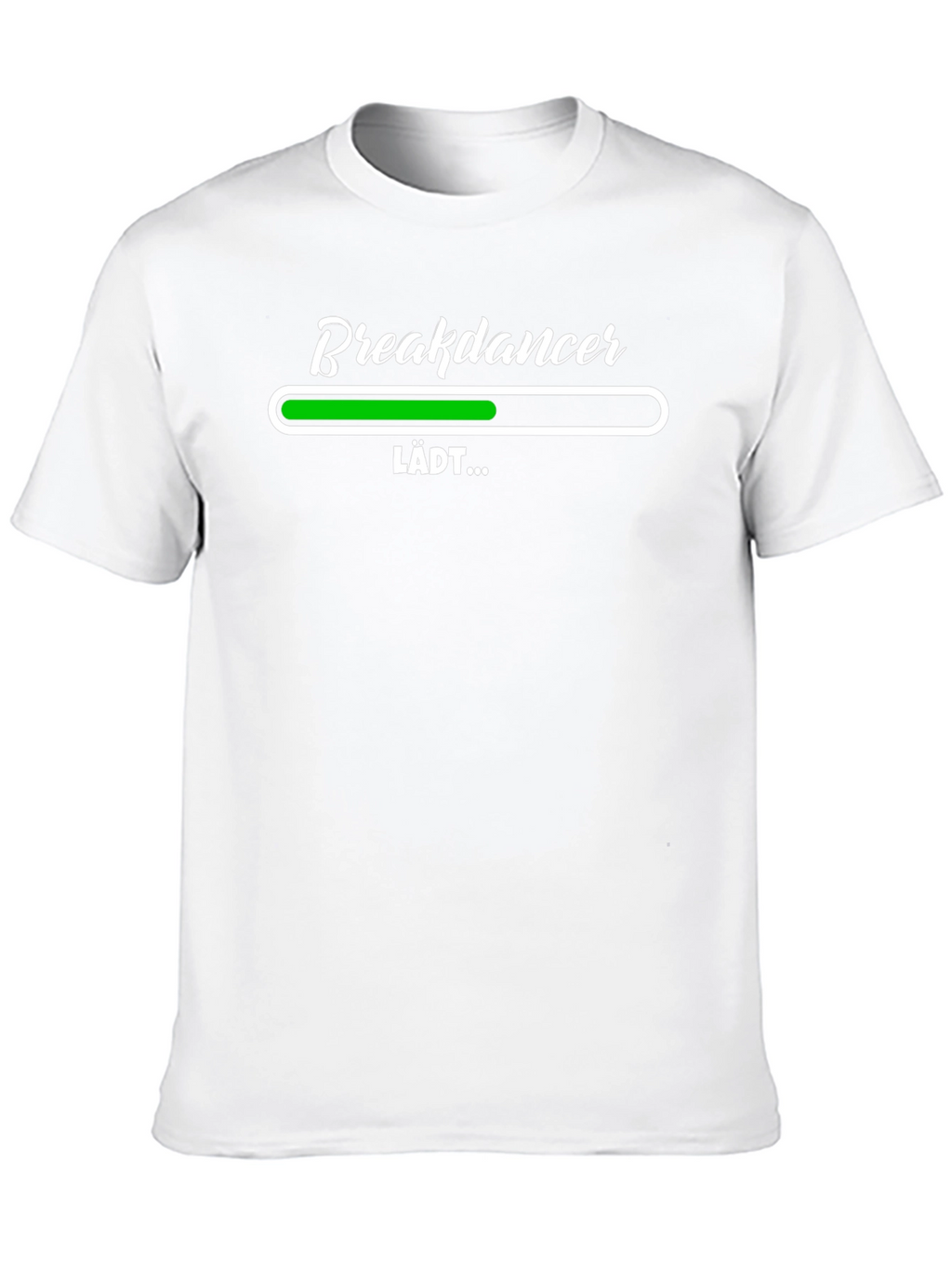 Breakdancer Loading Black T-Shirt