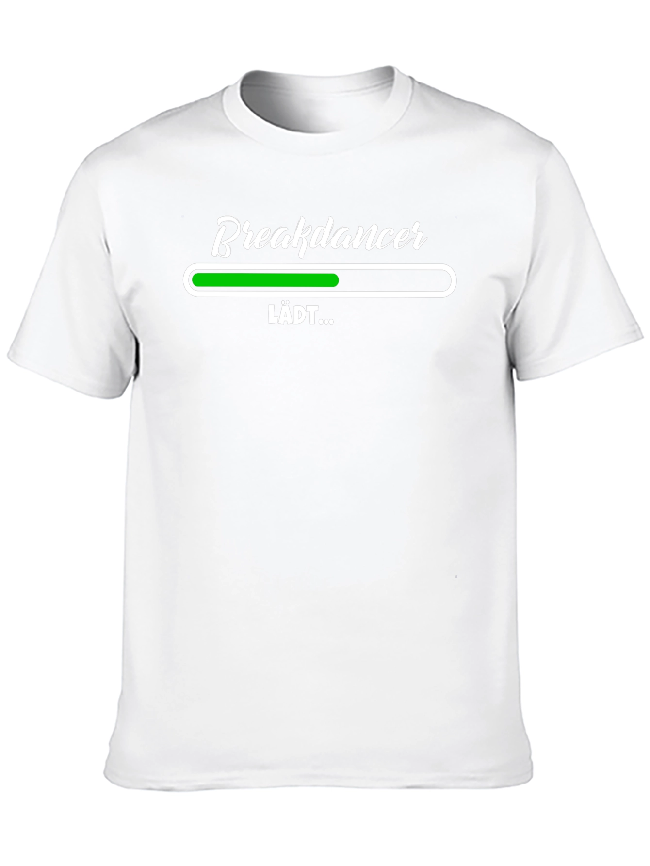 Breakdancer Loading Black T-Shirt