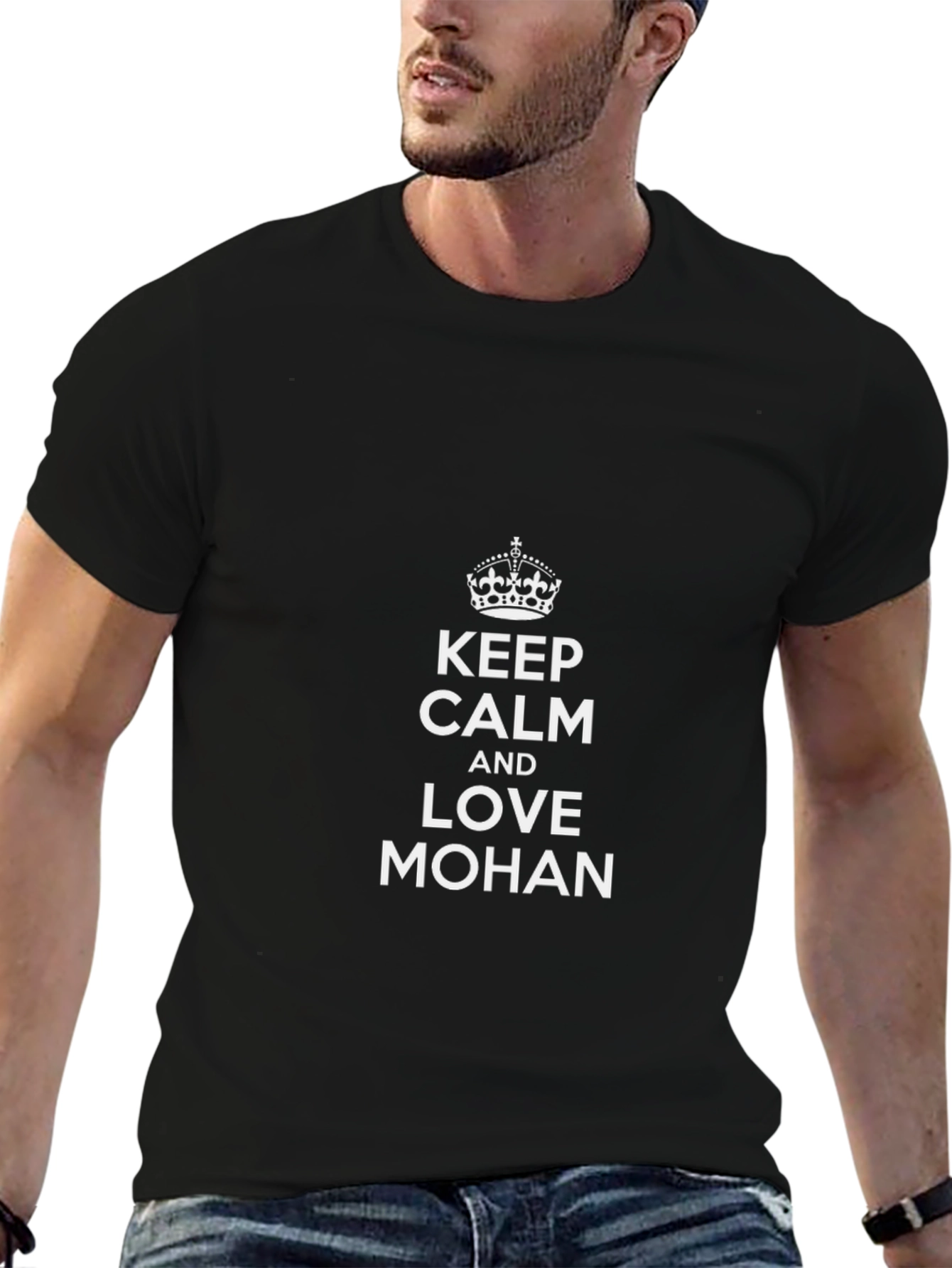 Keep Calm and Love Mohan Tee