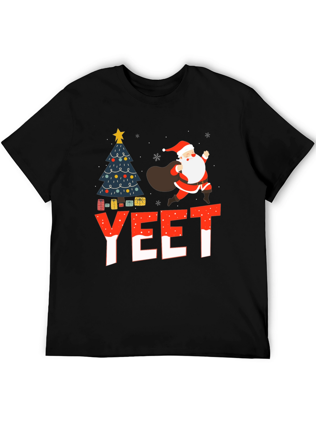 Yeet Santa Christmas T-Shirt