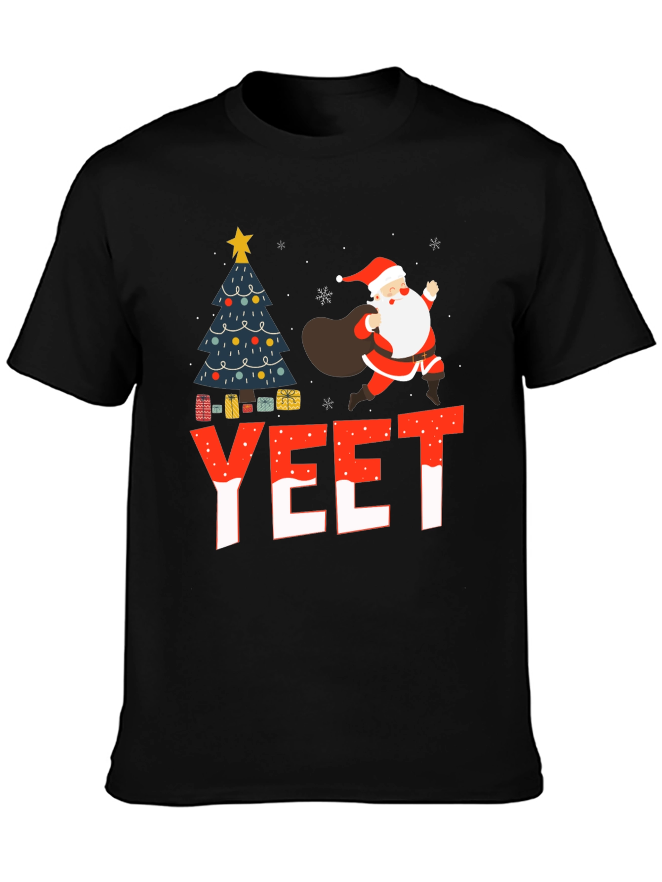 Yeet Santa Christmas T-Shirt