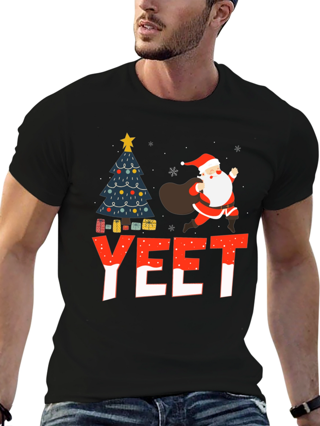 Yeet Santa Christmas T-Shirt